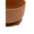 Mikk-Line Silicone Bowls (2 Pack) Tableware WhiteSwan/Brownsugar